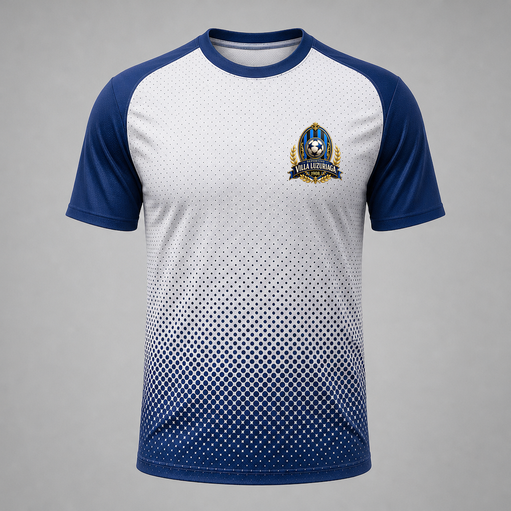 Camiseta suplente de Deportivo Villa Luzuriaga