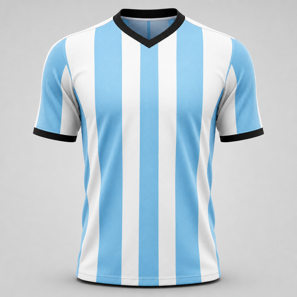 Camiseta titular de Juventud Barracas