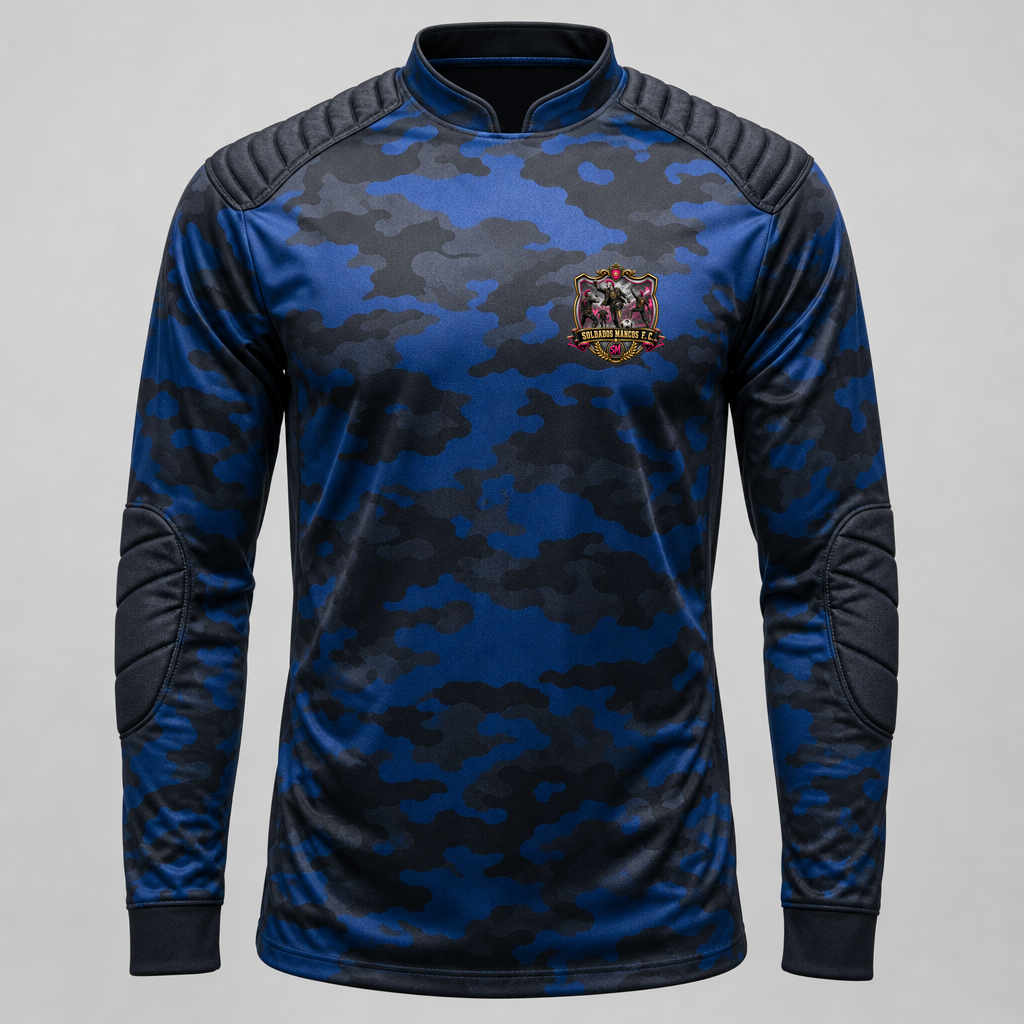 Camiseta arquero de Soldados Mancos F.C.