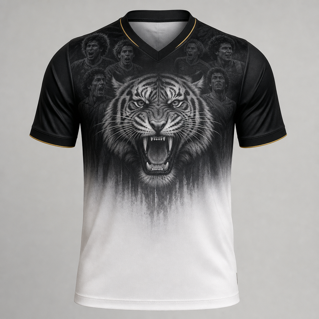 Camiseta suplente de club de futbol campeones